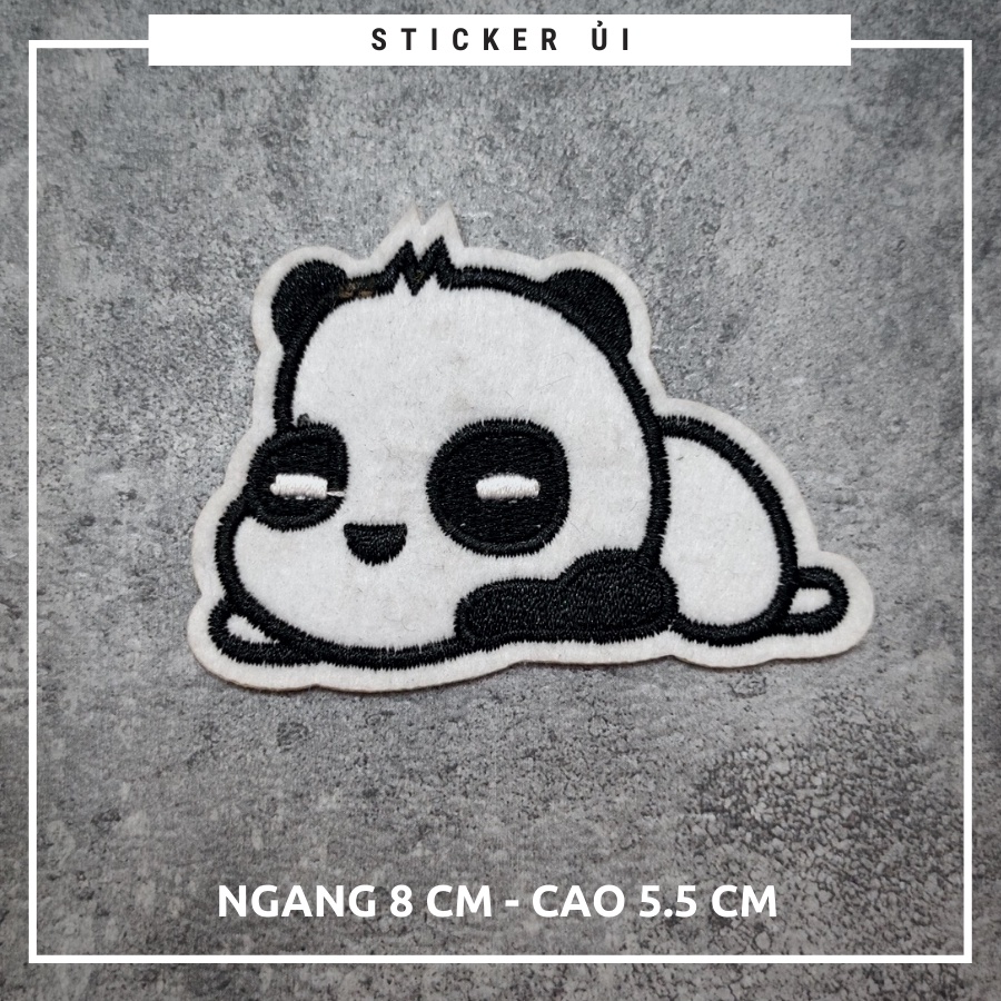 Sticker dán quần áo cao cấp - có sẵn keo ủi,Patch ủi dùng làm miếng vá Quần Áo,áo phao,BALO,quần jeans, giày dép