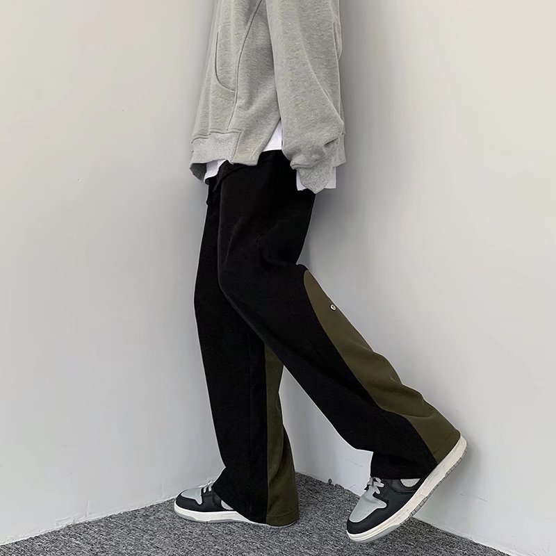 Quần Dài Thể Thao Có Dây Kéo Phong Cách Hip Hop Đường Phố Âu Mỹ Cho Nam