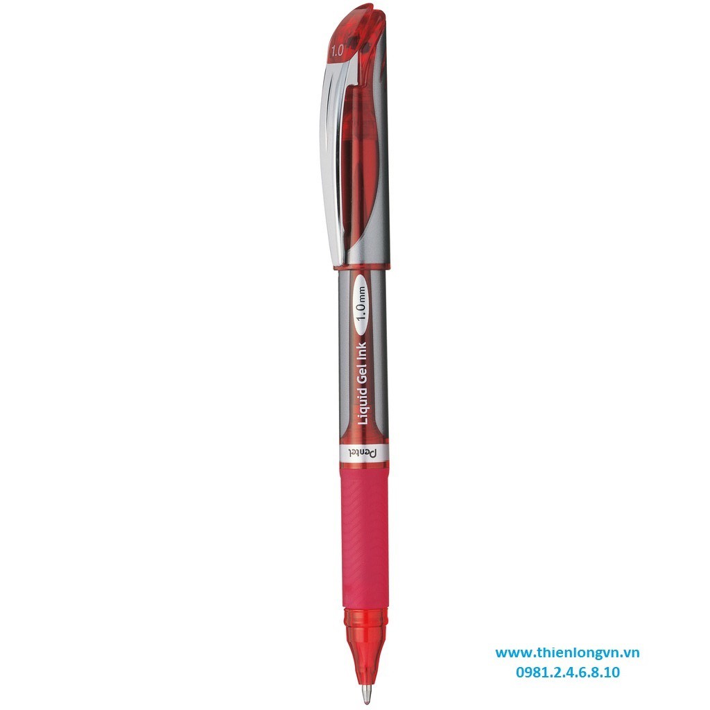 Bút ký nước energel Pentel BL60 mực đỏ ngòi 1.0mm