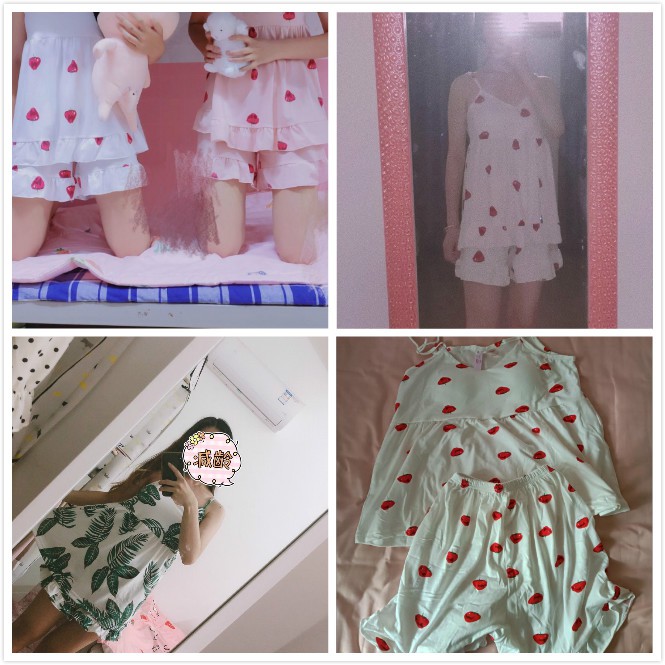 Bộ Đồ Ngủ Mát Mẻ Gợi Cảm Thời Trang Mùa Hè Cho Nữ