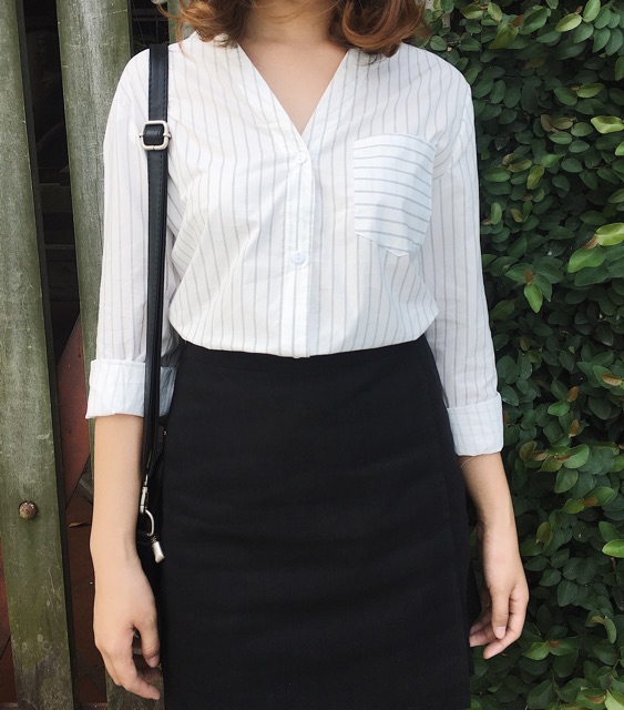 [Mã FAGREAT55 giảm tới 50K đơn 250K] Chân váy chữ A lệch vạt - made by Bazzi | BigBuy360 - bigbuy360.vn