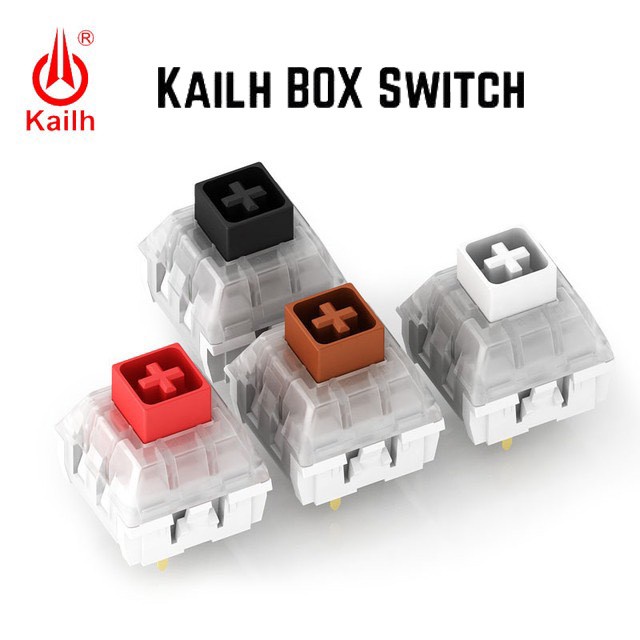 Kailh box Switch dùng cho phím cơ (White/ (Blue) / Red / Brown)