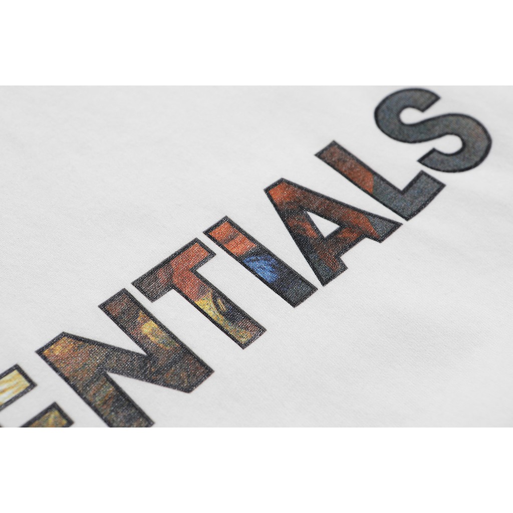 Fear of god complex Essentials Fog High Street Fashion Napoleon Printed Loose Short Sleeve T-Shirt