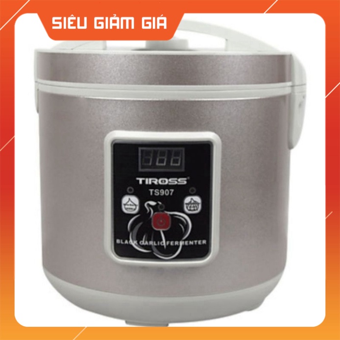 [Siêu Giảm Giá] MÁY LÀM TỎI ĐEN TIROSS TS-907 6L (Hộp Xấu)