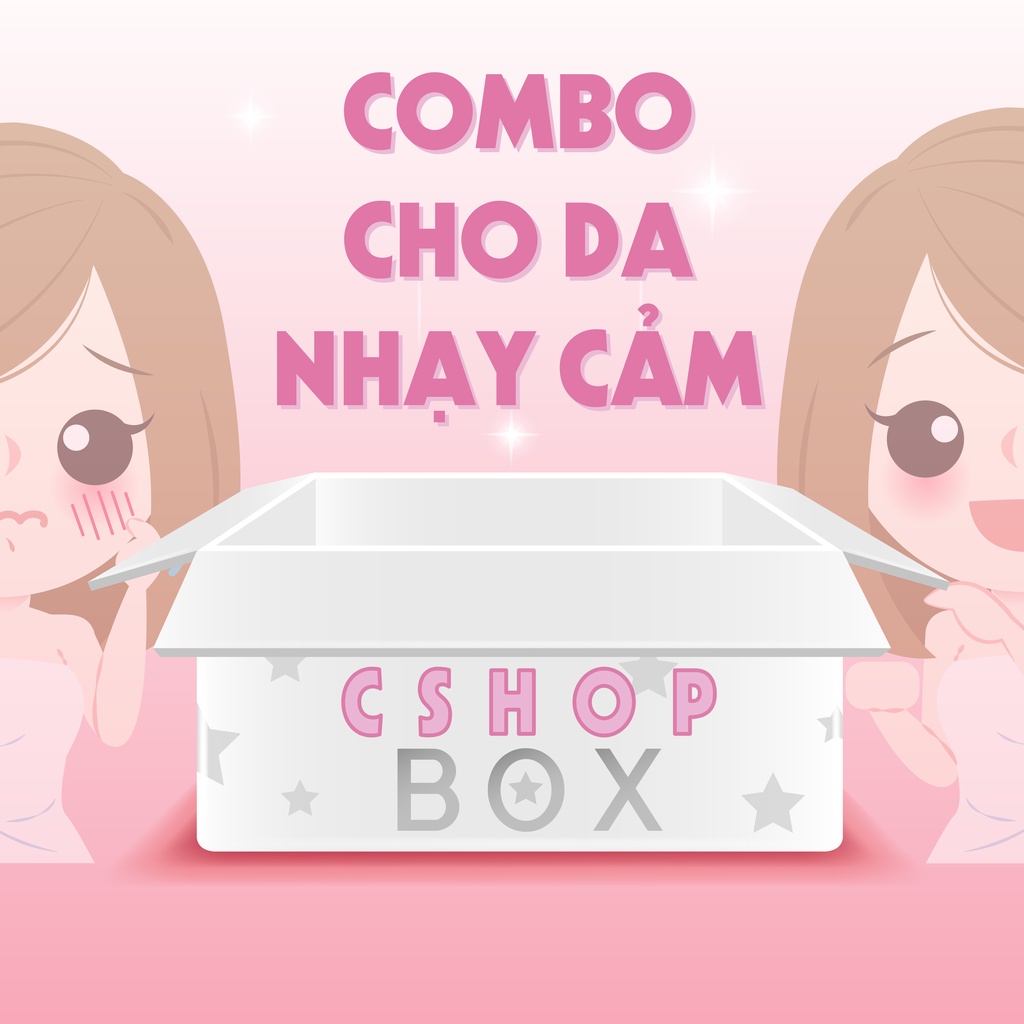 [CSHOP BOX] Combo Dành Cho Da Nhạy Cảm, Dưỡng Da, Làm Dịu Da_Mỹ Phẩm Hàn Quốc Chính Hãng