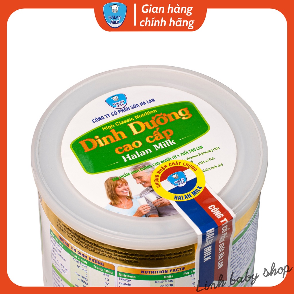 Sữa dinh dưỡng cao cấp halanmilk - Cung cấp dinh dưỡng, bổ sung vitamin, phục hồi sức khỏe,Halanmilk