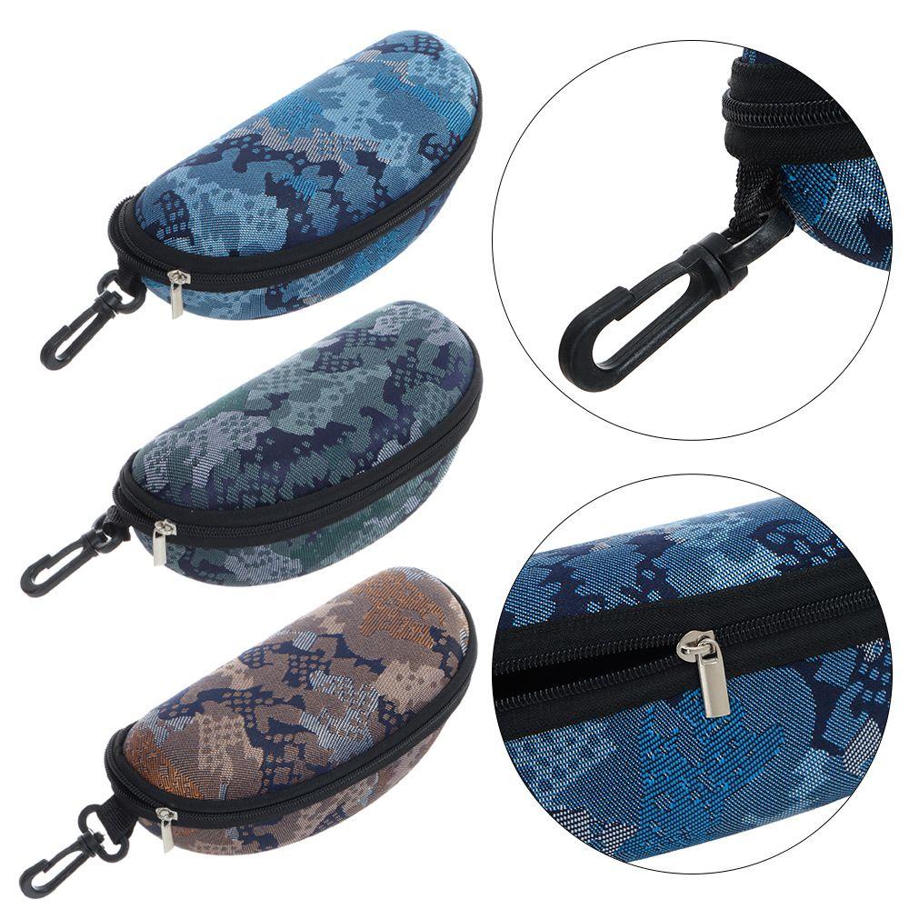 SOFTNESS Giá Đỡ Mắt Kính Họa Tiết Rằn Ri Tiện Dụng Mang Theo Du Lịch / Văn Phòng