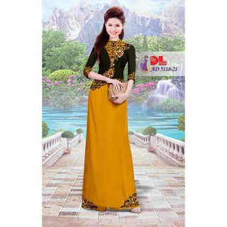 vải áo dài giả vest