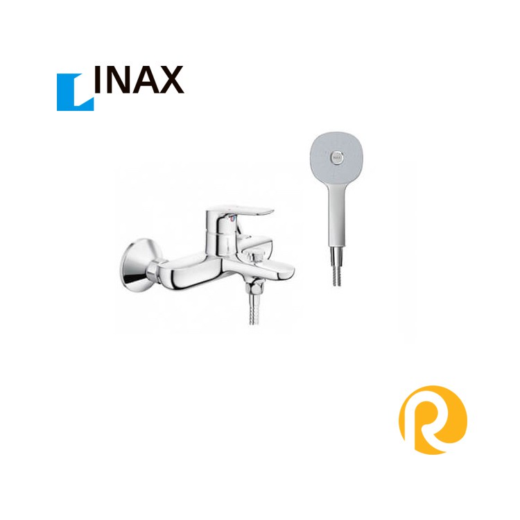 Vòi sen tắm nóng lạnh INAX BFV 1403S 8C, vòi hoa sen gật gù, Cam kết chính hãng 100%