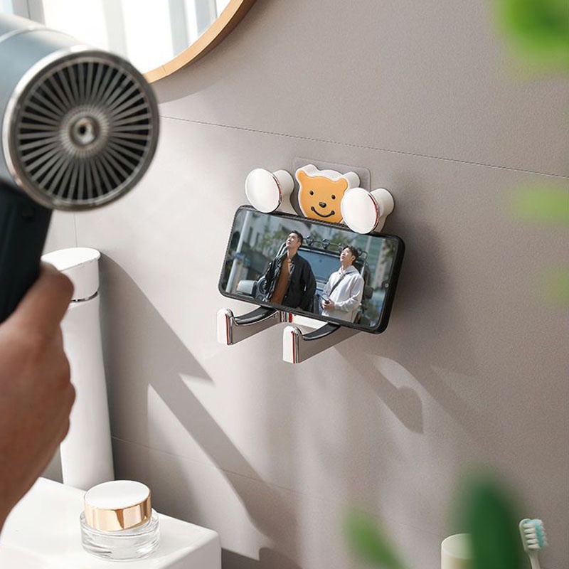 Giá Đỡ Máy Sấy Tóc Gắn Tường Nhà Tắm Tiện Lợi