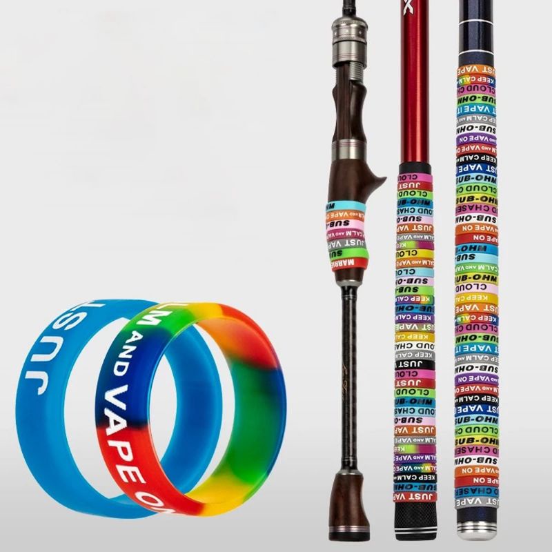 Vòng silicon, vòng cao su chống trơn trượt dành cho ná, cần câu