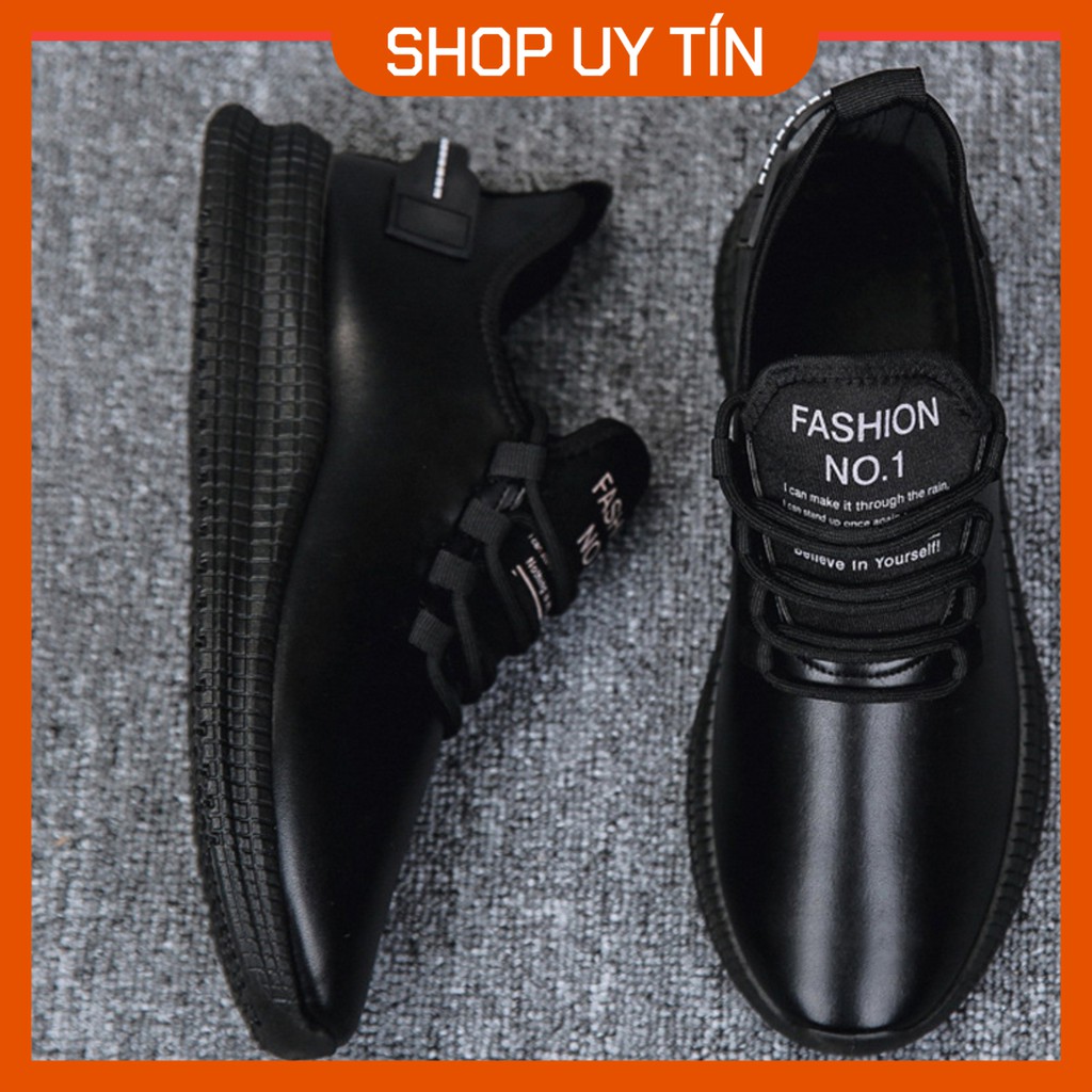 Giày Sneakers Chất Liệu Da Cao Cấp