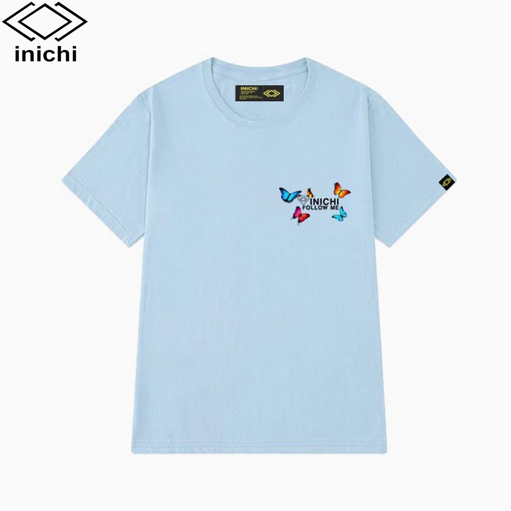 Áo thun unisex in họa tiết bướm INICHI 4 màu I11