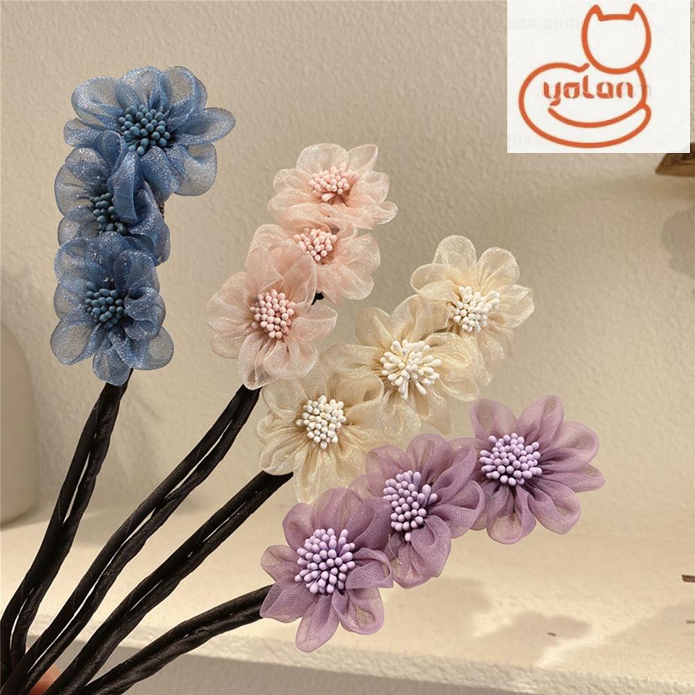 Kẹp Tóc Hình Hoa Thời Trang Cho Nữ