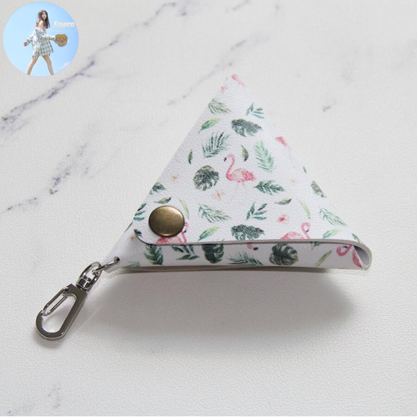 Ví Đựng Chìa Khóa Hình Tam Giác Bằng Chất Liệu Da Đơn Giản Xinh Xắn | BigBuy360 - bigbuy360.vn
