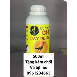 Om bóp ưu việt dày da đỏ khỏe pha sẵn tặng kèm chổi và bịt mỏ cao cấp