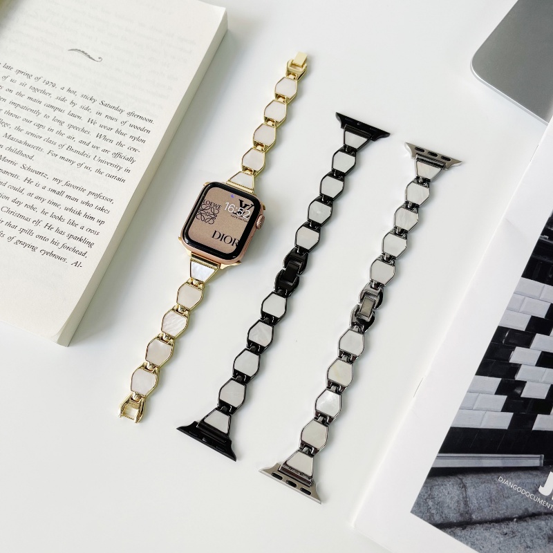 Ốp Dây Đeo Inox Sang Trọng Cho Đồng Hồ Thông Minh Xiaomi Band 3 4 5 6 7 Miband 3 4