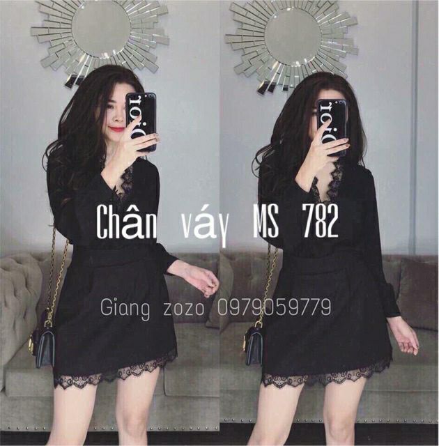 chân váy a,chân váy a phối ren | BigBuy360 - bigbuy360.vn