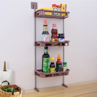 Kệ đựng đồ đa năng 3 tầng, kệ nhựa đựng đồ dụng cụ nhà bếp nhà tắm và phía sau toilet tiện lợi giá rẻ| TP014