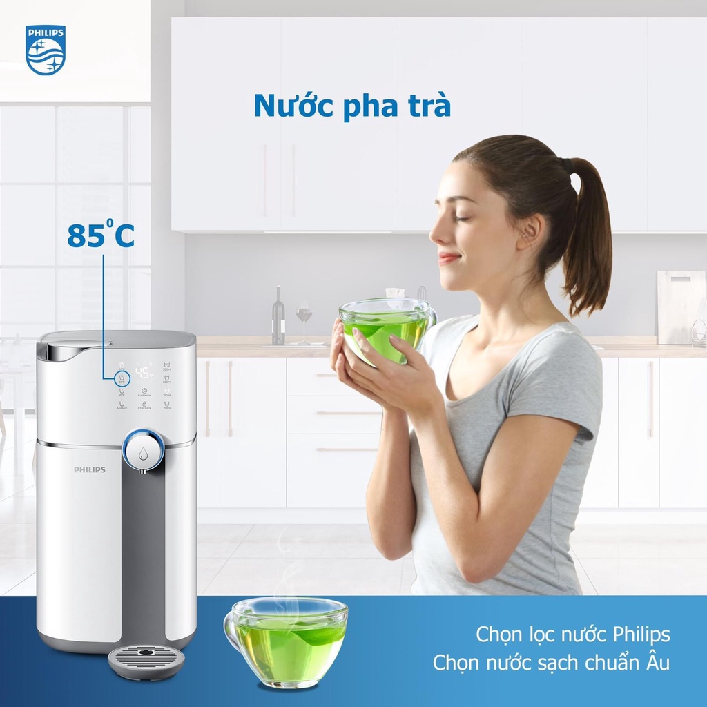Máy lọc nước để bàn RO Philips ADD6910 - Hàng chính hãng - Bảo hành 24 tháng