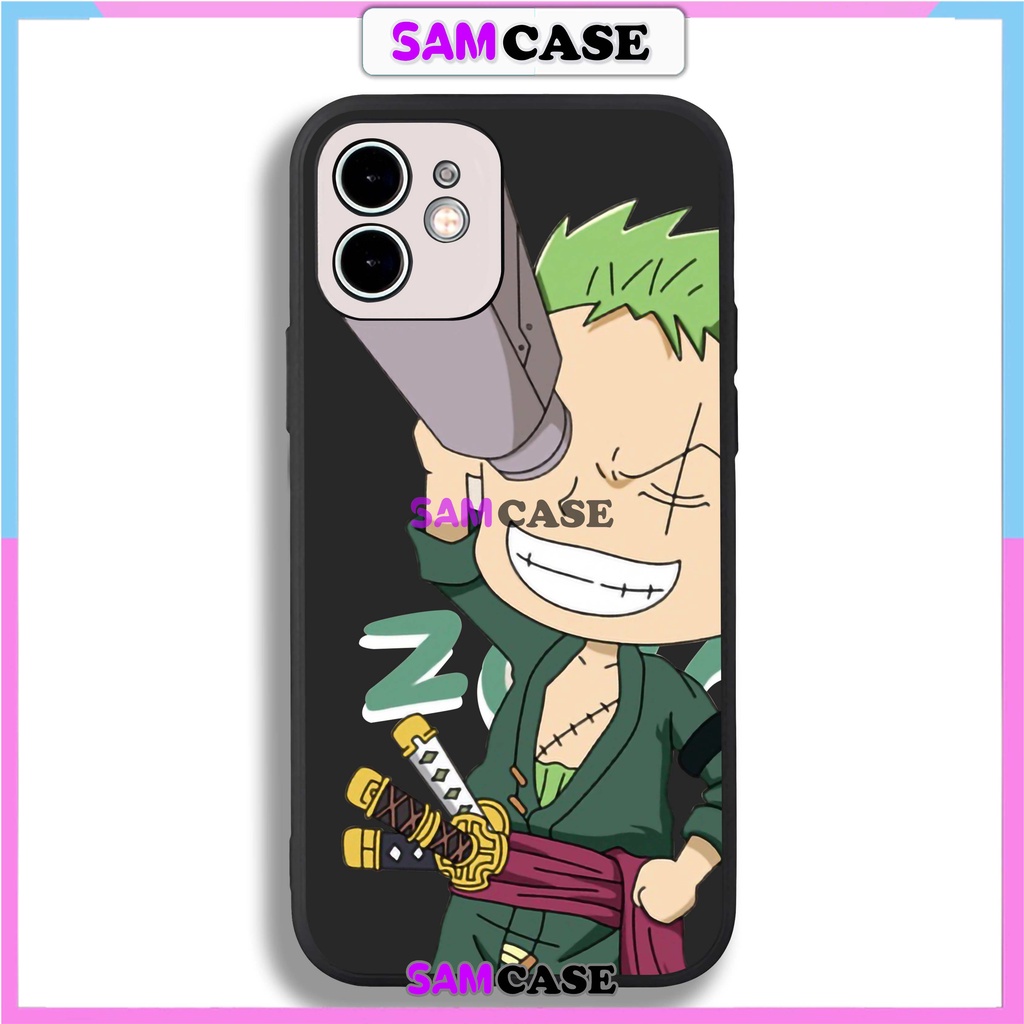 Ốp lưng iPhone cặp đôi One Piece cạnh viền vuông silicon dẻo cho iphone 6/6s/7/8/X/XS/XR/11/12/13/14 Pro Plus Max Luffy