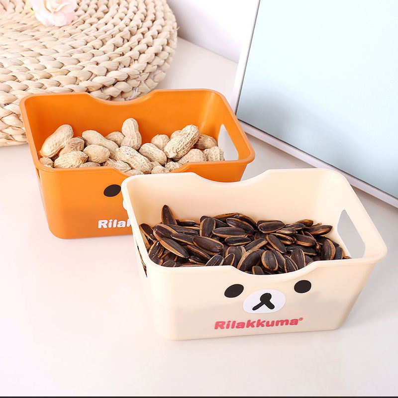 Printed Rectangular Storage Box Desktop sundries finishing Thickened Office Storage | BigBuy360 - bigbuy360.vn