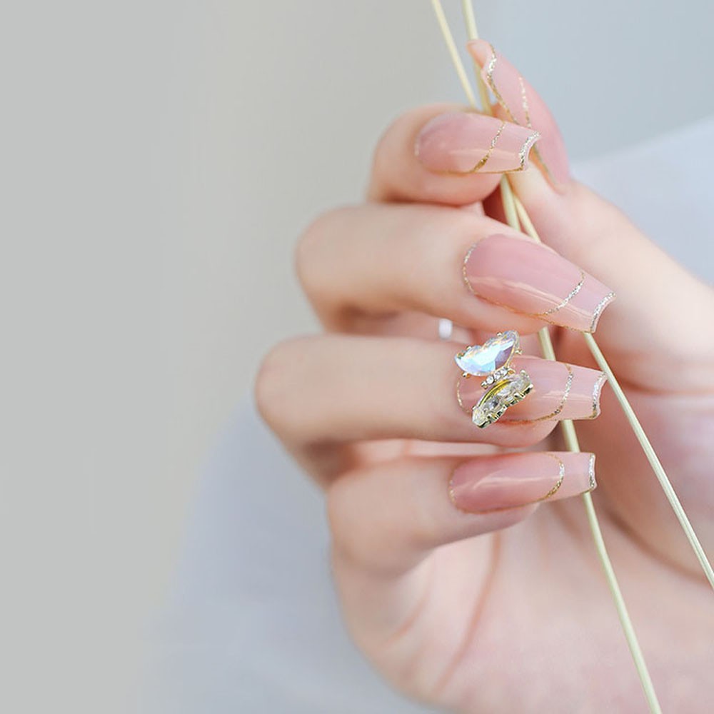 [Hàng mới về] Bộ Phụ Kiện Trang Trí Móng Tay 3D Thiết Kế Chuyên Dụng