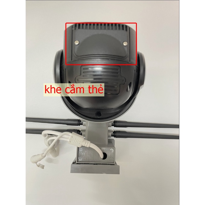 Camera wifi yoosee 4 râu 17 Led FULL HD 5.0Mpx Siêu nét chuyên dụng ngoài trời Xoay 360 BH 5 năm
