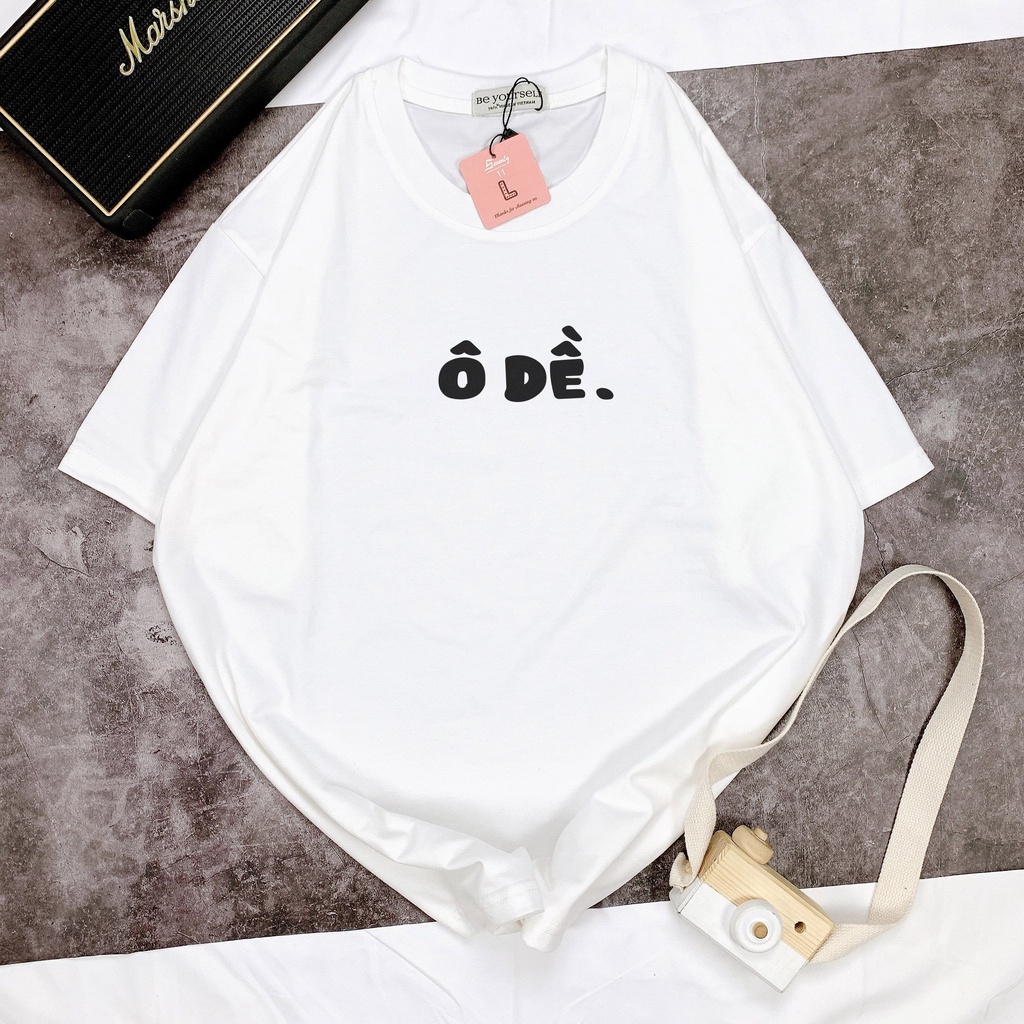 Áo Thun Ô Dề Chê Áo Thun Unisex vải cotton thoáng mát cổ tròn bigsize XXL 2XL shop.lucas