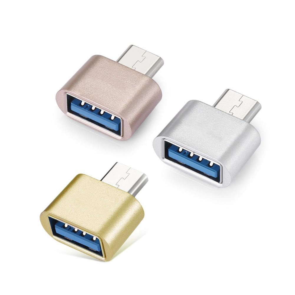 Đầu chuyển đổi USB sang micro USB vỏ kim loại