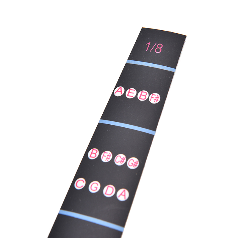 Bộ sticker cho các phím đàn violin 1 / 8-4 / 4.