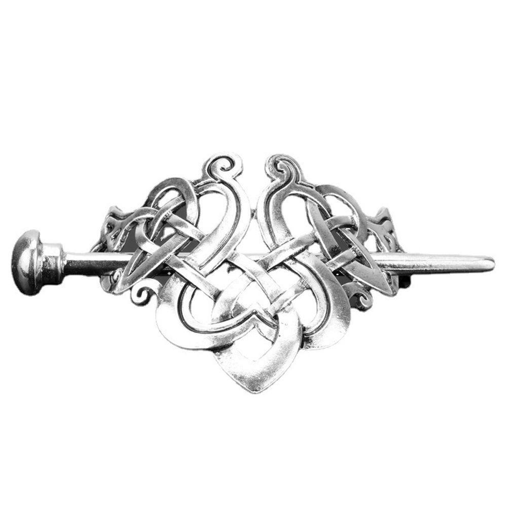 JARRED Ancient Style Hair Crown Geometric Simple Corset Hair Chinese Style Hair Accessories|Photo Props Celtic Knot Hair Stick