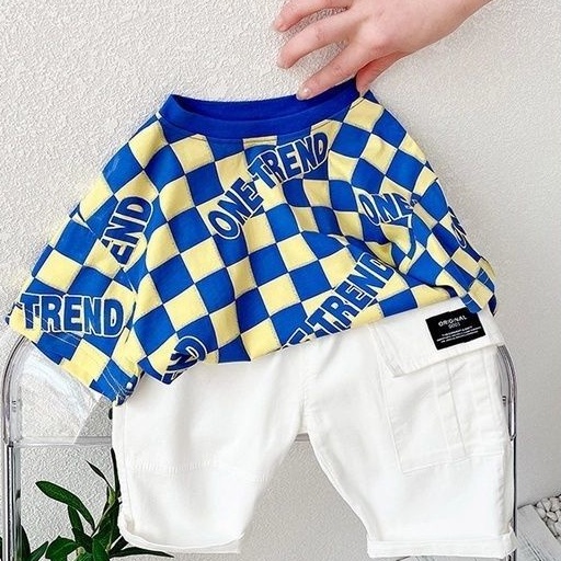 Áo Thun Cotton Nguyên Chất Phong Cách Mới 2022 Cho Bé Trai