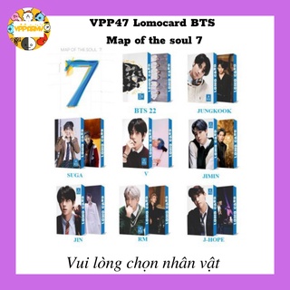 [VPP ARMY] VPP47 Lomocard hình ảnh nhóm nhạc BTS và thành viên "Map of the soul 7" 1 hộp gồm 30 tấm hình