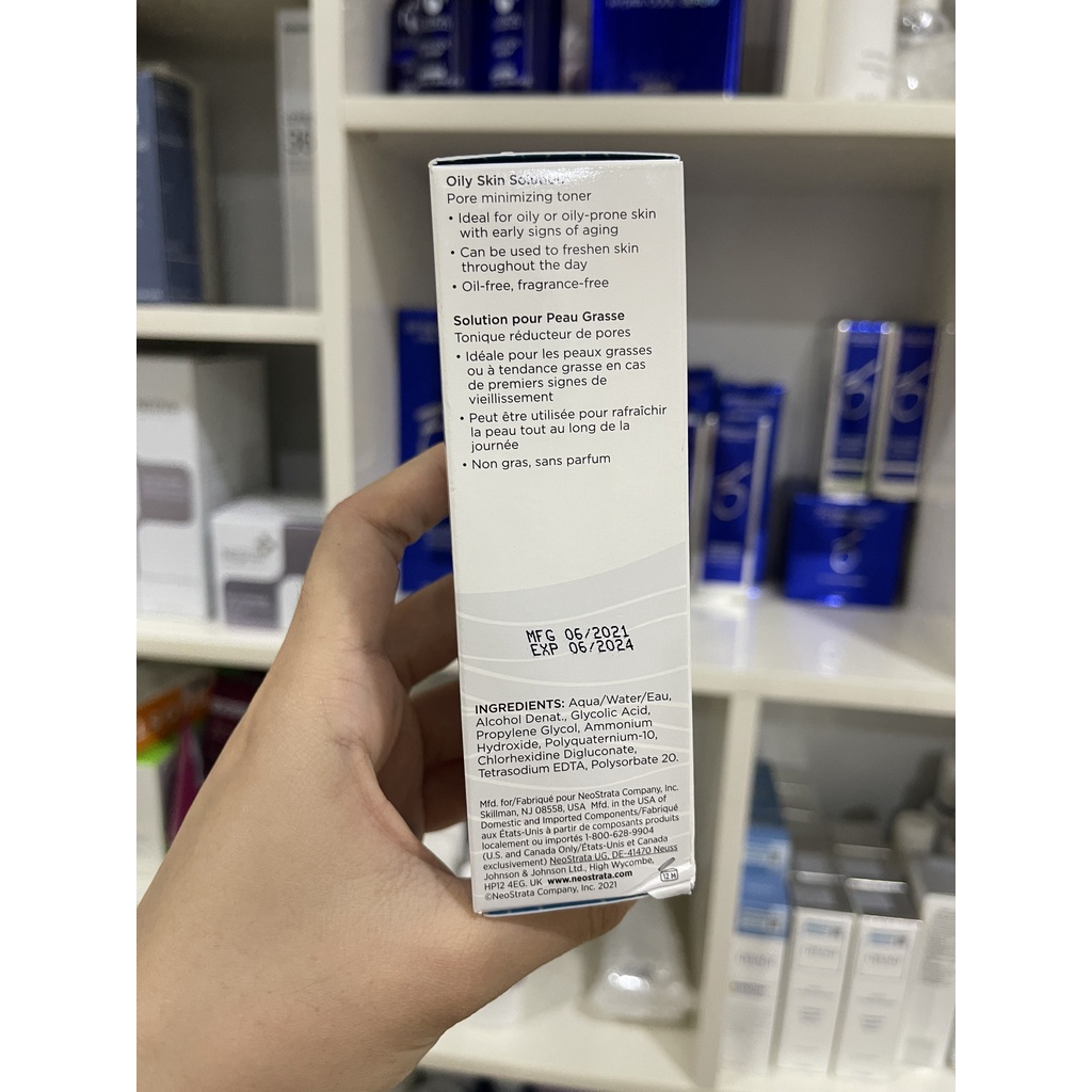 Oily Skin Solution AHA 8 tẩy da chết hóa học giúp da sạch mụn , kiềm dầu - nhập khẩu