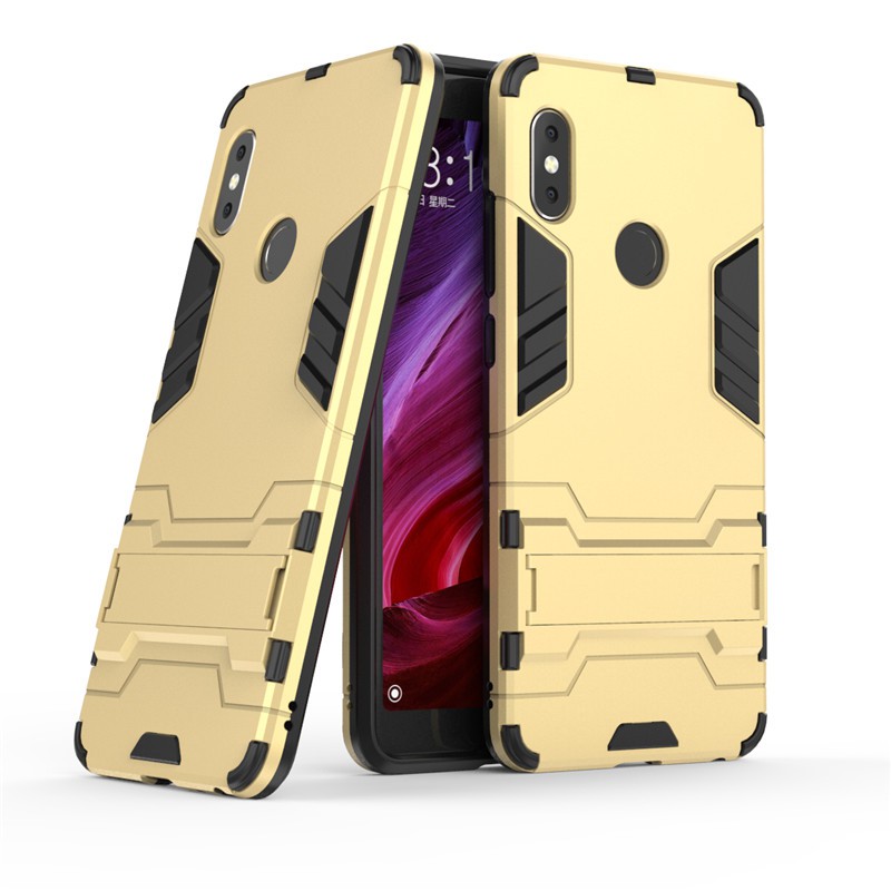 Ốp lưng Xiaomi Redmi Note 5 Pro / Redmi note 5 ốp Iron man chống sốc có giá đỡ