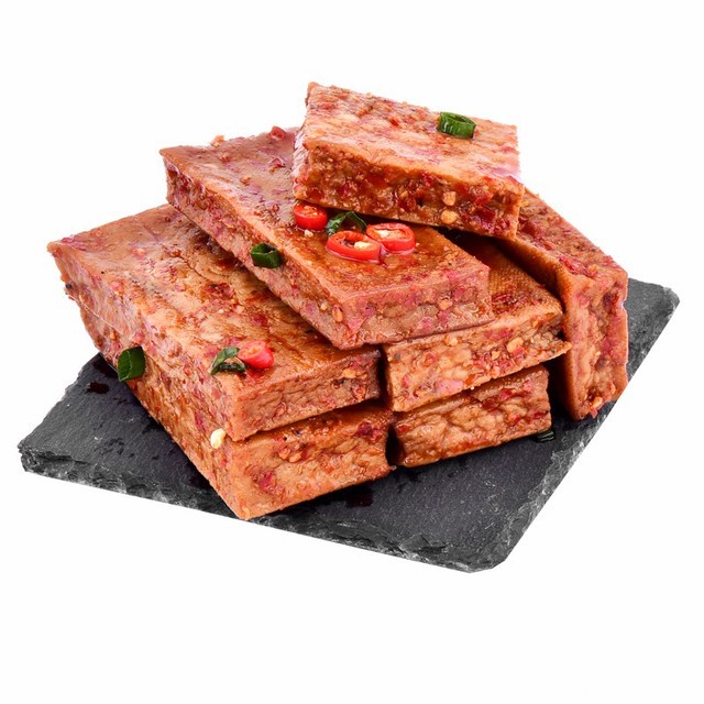 Đậu phụ khô cay ăn liền Bà Dì 1 gói 26gr đồ ăn vặt Sài Gòn vừa ngon vừa rẻ | Dacheng Food