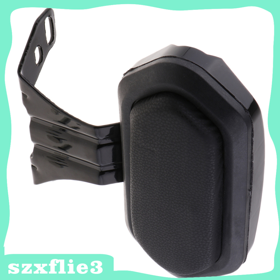 [Szxflie3] Motorcycle Driver Rider Backrest Pad Plug-In Back Rest Mounting Kit