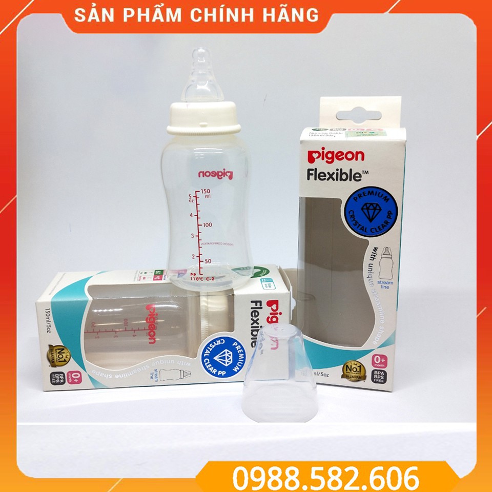 Bình Sữa Cho Bé Pigeon Streamline 150ml - 4902508266512