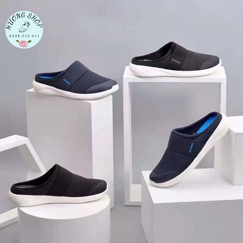 Giày Lười Nam Literide Mesh Mule Êm Mềm Nhẹ, Bền Đẹp - Full Box, Tag Mác