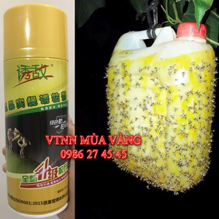 Keo xịt bẫy côn trùng và ruồi vàng hiệu quả nhất hiện nay chai 450ml