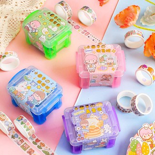 Hộp washi tape mini mẫu mới cưng xỉu