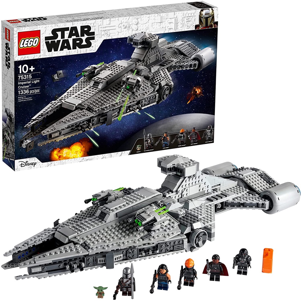 Lego Star Wars 75315 - Imperial Light Cruiser - Bộ xếp hình Lego Phi thuyền đế quốc