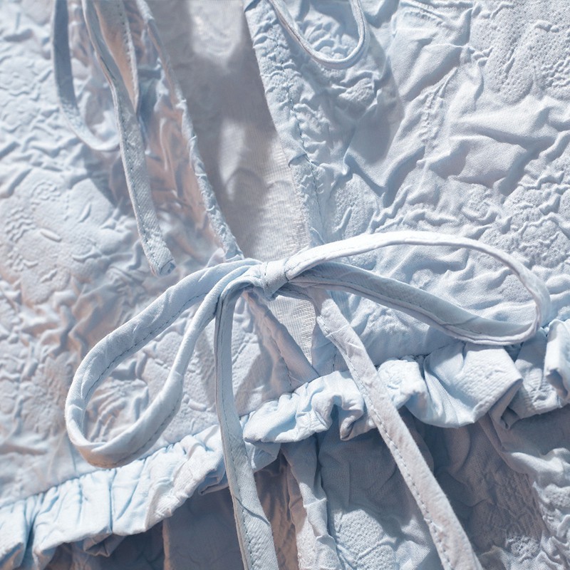 🌸Hàng Order🌸 Váy Bigsize Tay Bồng Thắt Dây Lưng  Trẻ Trung Nữ Tính🌸Hàng Quảng Châu | BigBuy360 - bigbuy360.vn