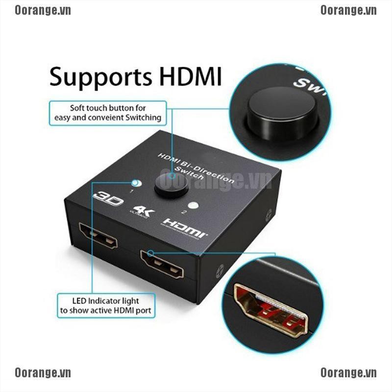 Đầu Kết Nối 4k 2 HDMI 2.0 Chất Lượng Cao