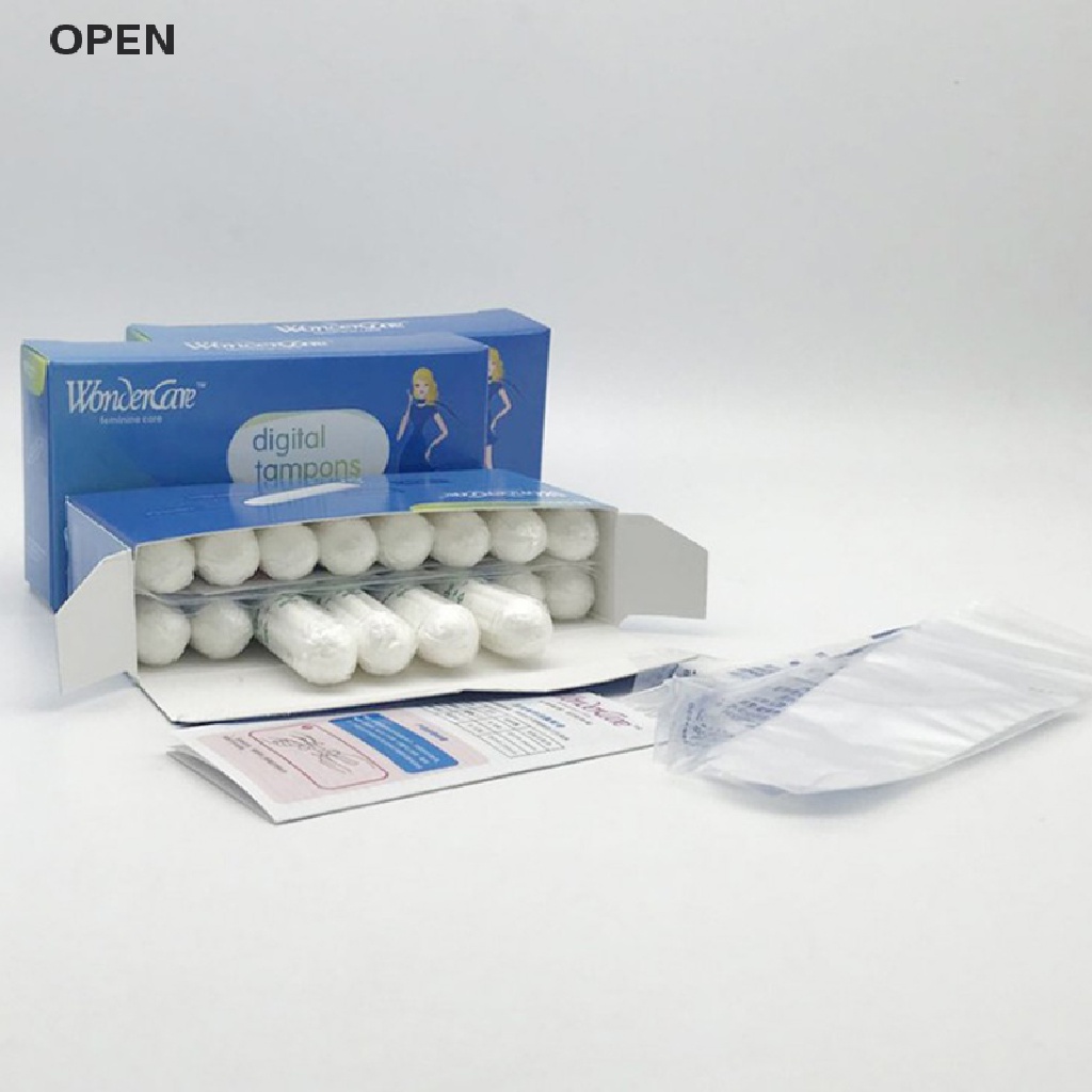 Op 16 Cái / Hộp Bông Tampons Siêu Thấm Hút Thường Xuyên Bảo Vệ Kinh Nguyệt Nữ my