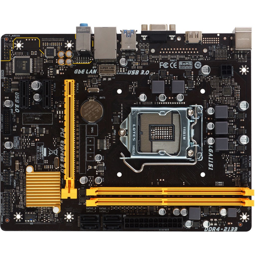 Mainboard Biostar H110MH PRO D4 ĐẸP LENG KENG | BigBuy360 - bigbuy360.vn