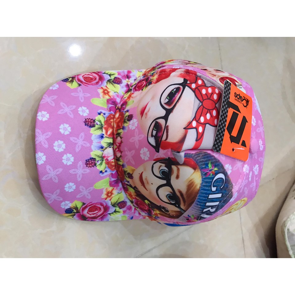 Nón lưỡi trai hình xe hơi máy bay dễ thương thời trang cho bé trai bé gái 3 đến 12 tháng