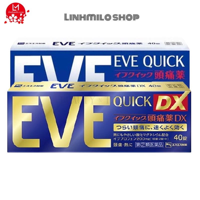 Hộp đựng viên Eve quick Ex/Dx 40v và 60v.