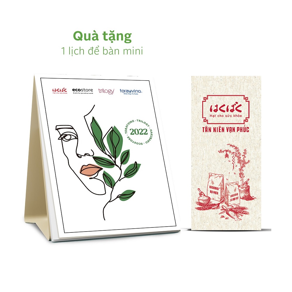 Quà tặng Tết- Bộ lịch để bàn mini + xấp 5 bao lixi limited